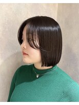 フェイス 石川町 (FACE)&nbsp;レイヤーボブ×切りっぱなしボブ×20代30代×横浜石川町