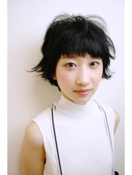 レンジシ オモテサンドウ(RENJISHI omotesando) 大人可愛い無造作ショート《RENJISHI》