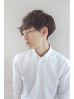 モッズ ヘア メン 中野店(mod's hair men)&nbsp;ふわくしゅ、２ブロックスタイル【ELLIOT】