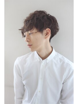 モッズ ヘア メン 中野店(mod's hair men) ふわくしゅ、2ブロックスタイル【ELLIOT】