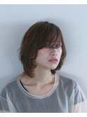 【andrey】ソフトウルフフレンチショート×厚めバング