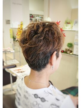 クール ヘアー ギャラリー 神明町店(COOL Hair gallery) ベリーショート×パーマ