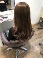パティオンツー(PATIONN2)&nbsp;やわらかい印象のベージュカラー☆ロングヘア 表参道 青山 原宿
