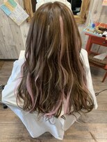 エイチアンドケー(H&K)&nbsp;エクステ80本ピンク入り    髪質改善