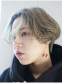 ハンサムショート_厚めバングローライトスリークボブ_27326