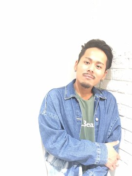 ロンド ストラーダ 心斎橋(Lond strada) 【津賀　涼】刈り上げオールバックリバースかき上げパーマ☆