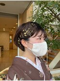 《HAIRZ》大岩☆金箔ショートアレンジ