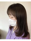 お手入れ簡単☆似合わせレイヤーカット