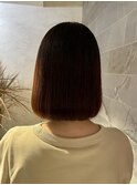 《Jill ankh姫路駅前》艶髪縮毛矯正 シンプルボブ