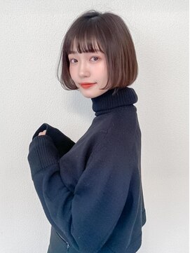 オーブ ヘアー レーヴ 自由が丘店(AUBE HAIR reve) 20代・30代_ミニボブ