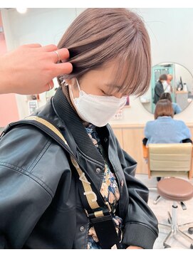 ロウバイレボ 柏(lou by revo) ショートボブ/ミニボブ/マッシュ/切りっぱなし/柏駅