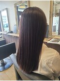 髪質改善HITAトリートメント＆ストロベリーショコララテカラー