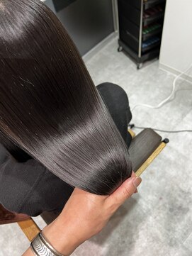 テラスヘア センダイ(TERRACE hair SENDAI) 艶髪ロング【髪質縮毛矯正使用】