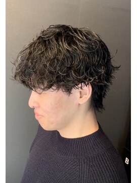 メンズ ソース 茶屋町(MEN'S SOURCE) 〈梅田/茶屋町〉〈和湯〉マッシュウルフ