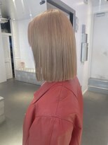 ゲーム 原宿店(GAME)&nbsp;ベージュ/ダブルカラー/ケアブリーチ/髪質改善/原宿