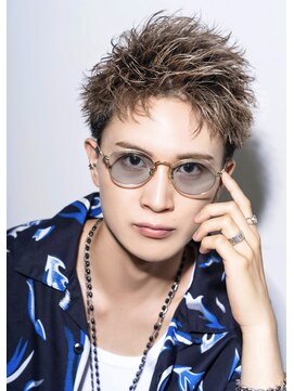 オーシャントーキョー ウエスト(OCEAN TOKYO WEST) サマー アップバング ショート ツーブロック