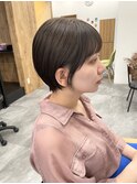 丸みショートボブ