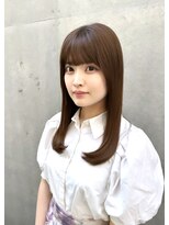 レスピア 銀座中央通り店(Respia)&nbsp;大人可愛いストレートヘア【銀座/有楽町】30代40代50代