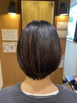 チアー ヘアリラクゼーション(cheer HAIRRELAXATION) 前下がりボブ