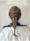 結婚式ヘアセット