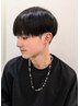 【メンズカット＆ダウンパーマ】￥9460　横と後ろが広がりやすい方にオススメ