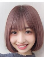 コンセプト 淡路(Concept) 可愛いボブ