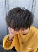 メンズ/パーマ/ニュアンスパーマ/学割U24/韓国/スパイラルパーマ