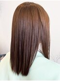 20代30代40代髪質改善カラーチョコレートブラウン艶感透明感