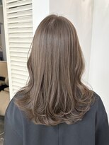 大人可愛い20代30代40代透明感カラー色っぽレイヤー☆くびれヘア