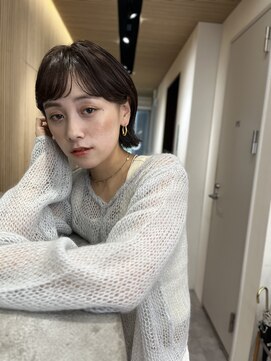 ロンドプロフィール 浦和(Lond profil) 中川　前髪カット顔まわり似合わせ外ハネくびれミディ