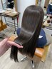【癖を抑えてまとまる】カット+縮毛矯正+ケアトリートメント￥14500【秦野】