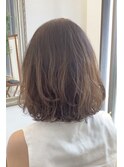 ムース仕上げのみ★デジタルパーマ★フワっとミディアムヘアー