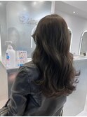 髪質改善＊ロングレイヤーグレーベージュ＊美髪【Zina船橋】