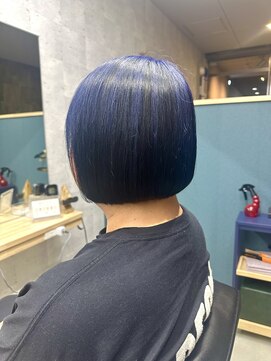 ウーパー(UPA) ミニボブ×アンブレラカラー