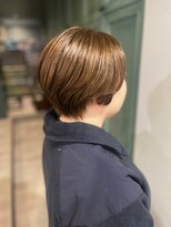 ヘアサロン ナノ(hair salon nano)&nbsp;ハンサムショート/ショートヘア/白髪ボカシカラー