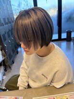 アチーブリス(achieve Liss)&nbsp;アンブレラカラーハイトーンシルバーカラーこなれ感お洒落