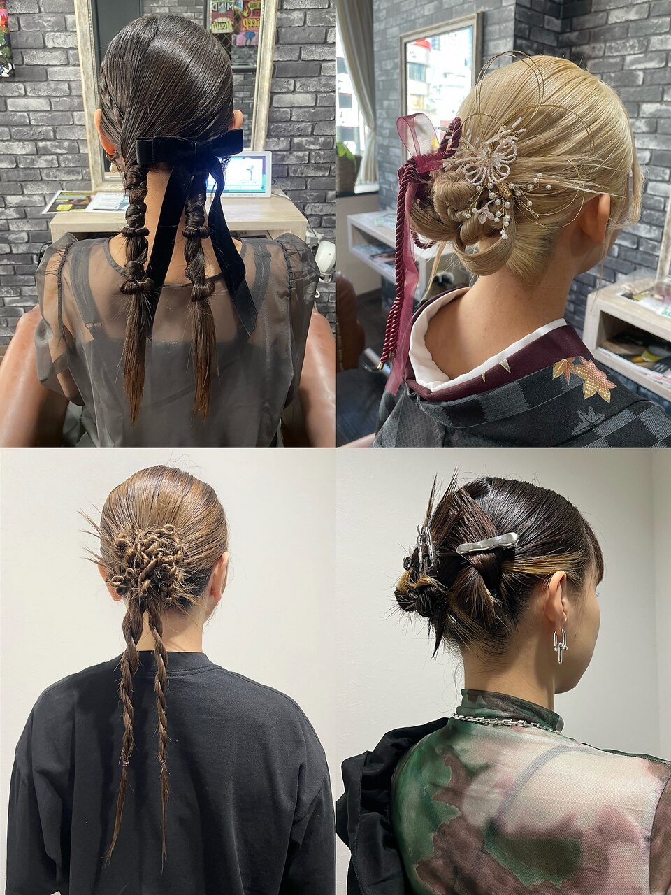 【ヘアセット】お呼ばれ イベント 結婚式 ヘアセット ￥3400