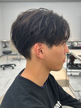 ネイロ 北千住(NeiRo) メンズマッシュ刈り上げ波巻きツイストスパイラルパーマ北千住