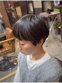 【山本智文】ミニマムショートカットインナーカラー