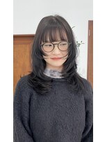 オーリーエトワ 御器所(oorry.etwa)&nbsp;【OORRY.etwa】ウルフレイヤー×ダークグレージュ