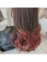 ヘアードゥ 毛先カラー
