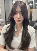 韓国風レイヤーカット