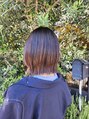 サバ ヘアー スペース(SABA hair space)&nbsp;切りっぱなしボブ