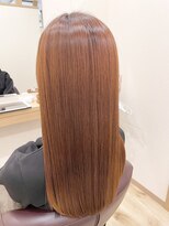 リトルストーン(little stone)&nbsp;ロング/髪質改善/コーラルピンク/ピンクブラウン/艶髪/美髪