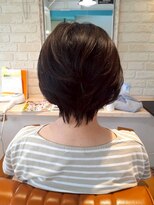美容室 アルテモーダ スッキリ流れるショートレイヤー