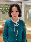 [伽羅]ニュアンスボブパーマ
