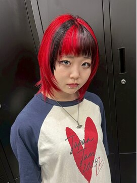 セクションカラー/ブリーチカラー/デザインカラー/姫レイヤー