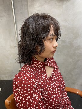 エルマノ 仙川(L mano) 〈○7〉ショート韓国ボブハイライト髪質改善ブリーチ前髪20代30