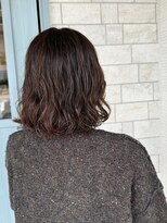 美容室 プラセル(Plaser)&nbsp;朝ラク！ムースでスタイリングゆるめパーマ
