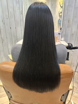 ヘアーラウンジ ハピル(Hair lounge Hapir) 黒髪/艶髪